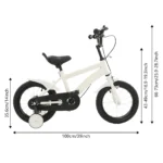 14'' Children's Learning Bicycle Kids Bike Adjustable Seat Dual Brakes for Children's Riding, Lessons, Recreation, or Exercise - Image 6