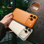 Change to 17Pro/Max Alloy Frame Metal Backplane Glass Lens Film 3 in 1 Case for iPhone 13 14 12 15 16 Pro Max Anti-Drop Cover - Image 3