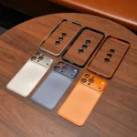 Change to 17Pro/Max Alloy Frame Metal Backplane Glass Lens Film 3 in 1 Case for iPhone 13 14 12 15 16 Pro Max Anti-Drop Cover - Image 6