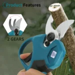 Brushless Pruning Shears Cordless Electric Pruner Cutter with Battery SK5 Blade 30mm Cutting Diameter for Gardens Farms Orchard - Image 2