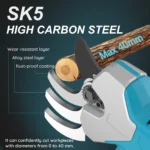 600W brushless electric pruning shears, rechargeable electric scissors, 2-cell battery handheld garden scissors - Image 2