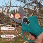 500W 25mm Brushless Electric Pruner Shear Cordless Rechargeable Fruit Tree Bonsai Pruning Branches Tool For Makita 18V Battery - Image 2