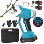 600W brushless electric pruning shears, rechargeable electric scissors, 2-cell battery handheld garden scissors