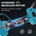 21V 40mm Cordless Electric Pruner Pruning Shear Efficient Fruit Tree Bonsai Pruning Branches Cutter Landscaping Tools - Image 5