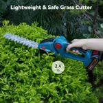 200MM brashed Electric Ridge Trimmer 2 in 1 Handheld house Lawn mover Garden Scissors Power Tool For Makita 18V Battery Pin - Image 3