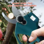 Cordless Electric Pruning Shears 21V Brushless Motor 800W 25mm Cutting IPX5 Waterproof Dual Speed LED Display Gardening Tool - Image 2