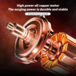 Cordless Electric Pruning Shears 21V Brushless Motor 800W 25mm Cutting IPX5 Waterproof Dual Speed LED Display Gardening Tool - Image 4