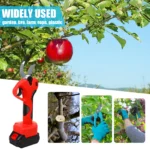 4.0Inch LCD Digital Display Cordless Electric Pruning Shears with 2Batteries Heavy-Duty Cutter for Thick Branches of Fruit Trees - Image 2