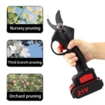21V Rechargeable Electric Pruning Shears Brushless Motor With Cylinder Wrench + Screwdriver Garden Pruning Magic Tool - Image 4