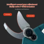 Cordless Electric Pruning Shears 21V Brushless Motor 800W 25mm Cutting IPX5 Waterproof Dual Speed LED Display Gardening Tool - Image 5