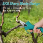 500W 25mm Brushless Electric Pruner Shear Cordless Rechargeable Fruit Tree Bonsai Pruning Branches Tool For Makita 18V Battery - Image 5