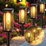 Waterproof LED Solar Lights for Garden Yard Driveway - Automatic Pathway Lighting Outdoor Landscape Lighting Auto On/Off at Dusk - Image 5