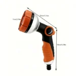 Garden Flexible And Expandable Dual Color Magic Watering Pipe 25-125FT, High-Pressure Water Gun, Used For Car Washing Irrigation - Image 5