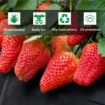 Garden Landscape Fabric Weed Barrier Heavy-Duty Road Gardening Mat Polypropylene - Image 4