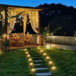 Outdoor Solar Warm white Lawn Lights IP65 Waterproof Decorative Guiding Lights For Garden Terraces Courtyards Lawns Sidewalks - Image 4