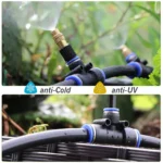 10-50m OD-6/8/12mm Garden Black PE Hose Pressure-Proof Watering Pipe 1/4" 3/8" Lawn Orchard Agriculture Irrigation Tube System - Image 6