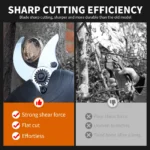 SK5 Electric Pruning Shears Blades 30mm Sharp Cutting-Blade Electric Pruning Shears And Rechargeable Electric Garden Shears - Image 6