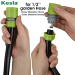 KESLA 6pcs 1/2'' Quick Connector Garden Pipe Repair Hose Extension With or No Water Stop Plug Tubing Drip Irrigation Greenhouse - Image 3