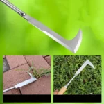 Stainless steel gap weeding tool, L-shaped multi-purpose garden hand tool, used for clearing weeds in yards, terraces, and lanes - Image 5