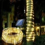 Outdoor Solar Tube Rope Led Light Garden Christmas Decoration Fairy String Light 32m/22M/12M/7M Outdoor Wedding Party Led Lamp - Image 3