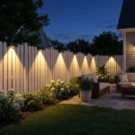 Solar Lights Outdoor IP55 Waterproof Fence Led Lights Solar Powered LED Light for Garden Outside Backyard/Step/Patio - Image 2