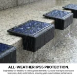 Solar Lights Outdoor IP55 Waterproof Fence Led Lights Solar Powered LED Light for Garden Outside Backyard/Step/Patio - Image 5