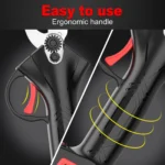 1200W 25mm Brushless Electric Pruner Pruning Shears Fruit Tree Bonsai Pruning Branches Cutter Power Tool With 2pcs Battery - Image 5