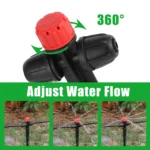 10/30Pcs Spiked Dripper Sprinkler 8 Hole Drop Emitter All Round Scattering Sprinkler Garden Flower Watering Irrigation Supplies - Image 6