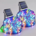 Solar String Lights Outdoor - Waterproof LED Fairy Lights for Garden, Wedding & Christmas Decoration