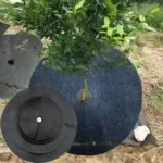 New Tree Protection Weed Mats Ecological Control Cloth Mulch Ring Round Weed Barrier Plant Cover for Indoor Outdoor Gardens - Image 4