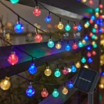 2024 Outdoor Light 100 LED Solar Light Outdoor IP65 Waterproof String Fairy Lamps Solar Garden Garlands Christmas Decoration 12M