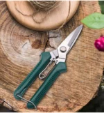 Straight Head Pruning Shears Non-slip HandleStainless Steel Outils Manuels Household Bonsai Garden Scissors Pruing Shear - Image 2