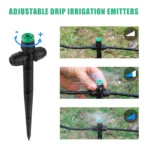 10/30Pcs Scattering Sprinkler 8 Hole Bracket Dripper Garden Flowerbed Crops Lawn Flower Vegetable Watering Irrigation Emitter - Image 2