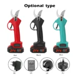 21V Cordless Electric Pruner Pruning Shear Efficient Fruit Tree Bonsai Pruning Branches Cutter Landscaping Tools - Image 2