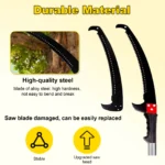 Tree Pruner Saw Extendable High-Altitude Branches Trimmer Manual Pole Saw for Forestry High Branches Saw Fruit Pick Cutting Tool - Image 6