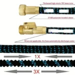 Garden Hose Expandable Magic Hose For Garden Watering And Cleaning, 3/4 ", Connector, Sprinkler Head, Watering Device, No Kinks - Image 3