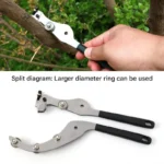 Fruit Tree Peeling Ring Strippers Pliers Hand Grafting Tool Tree Pruning Shears for Bonsai Ergonomic Handle High Efficiency Ring - Image 2