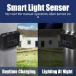 Solar LED Light, Outdoor Waterproof Wall Lamp, Dusk to Dawn Fence Lighting for Summer Garden Yard Porch Walkway Camping Home Dec - Image 4