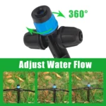 10/30Pcs Spiked Dripper Sprinkler 8 Hole Drop Emitter All Round Scattering Sprinkler Garden Flower Watering Irrigation Supplies - Image 5