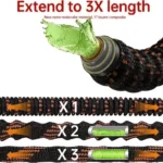 Garden Hose Retractable Hose, Extended Garden Hose 1/2 Diameter High Pressure Car Washer Tube Irrigation Magic Irrigation - Image 3