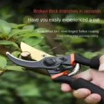 Gardening Shear Fruit Tree Pruner Landscape Thick Branch Scissor Floral Trimming Tool Harvesting Cutter Professional Garden Tool - Image 3