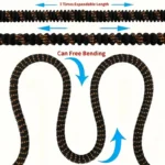 Garden Flexible And Expandable Dual Color Magic Watering Pipe 25-125FT, High-Pressure Water Gun, Used For Car Washing Irrigation - Image 4