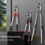 Heavy Duty Pruning Shears for Thick Branches - Professional Grade Steel, Ergonomic Handles, Sharp Cutting Tool for Gardening. - Image 2
