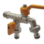 Garden Hose Faucet Adapter 1/2'' IBC Water Tank Connector 2-Way 1-Way Irrigation Brass Tap Joint Replacement Fitting Ball Valve - Image 5