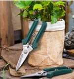 Straight Head Pruning Shears Non-slip HandleStainless Steel Outils Manuels Household Bonsai Garden Scissors Pruing Shear - Image 4