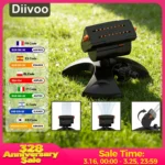 Mini Oscillating Sprinkler Adjustable Rotating Lawn Sprinkler 16 Holes Irrigation Watering System for Outdoor Yard Garden - Image 2