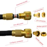 Flexible Expandable Garden Hose High Pressure Nozzle Spraye Washer Gun Car Wash Hose Expandable Garden Water Hose 25FT-100FT - Image 4