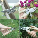 Stainless Steel Scissors for Flower Cutting Arrangement Pruning Fruit Tree Garden Branch Cutting Household Grafting Tools Set - Image 4