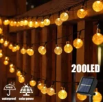 2024 Outdoor Light 100 LED Solar Light Outdoor IP65 Waterproof String Fairy Lamps Solar Garden Garlands Christmas Decoration 12M - Image 5
