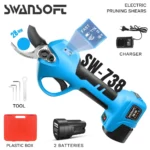 SWANSOFT 16.8V 28mm electric pruning shears professional cutter vegetable garden SW-738 - Image 2